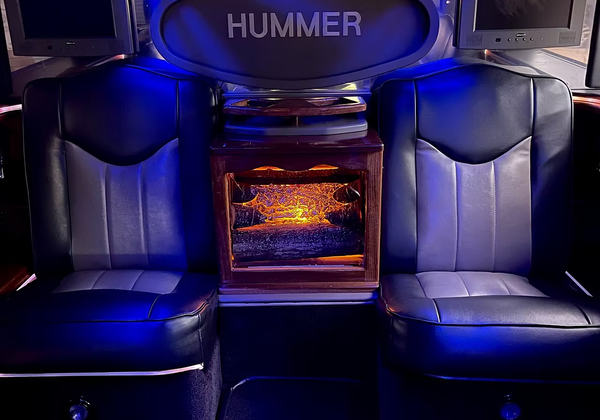 White Hummer Limousine